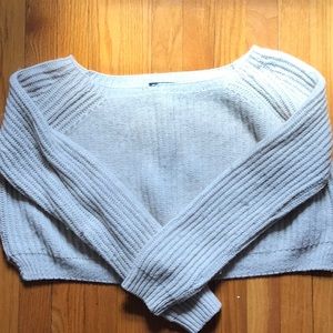 Brandy Melville cropped sweater top